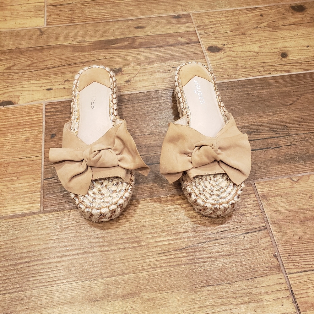 J/Slides Espradill sandals with bow